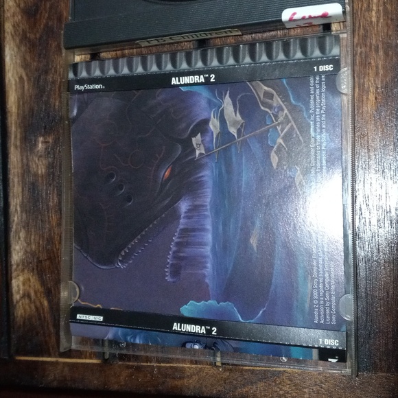 G-13 PS1  Black label -Alundra2 A new legend begins  game - Picture 2 of 5